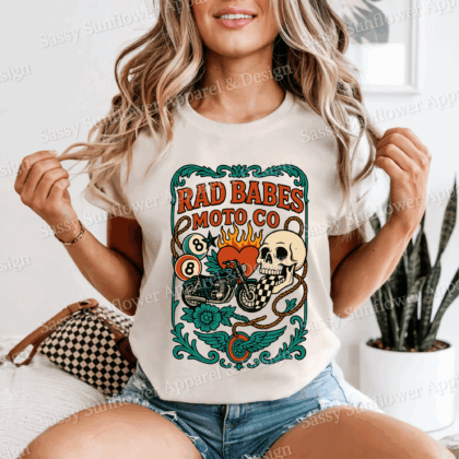 Bad Habits Rodeo Co Graphic Tee - Tultex 202 Fine Jersey Tee