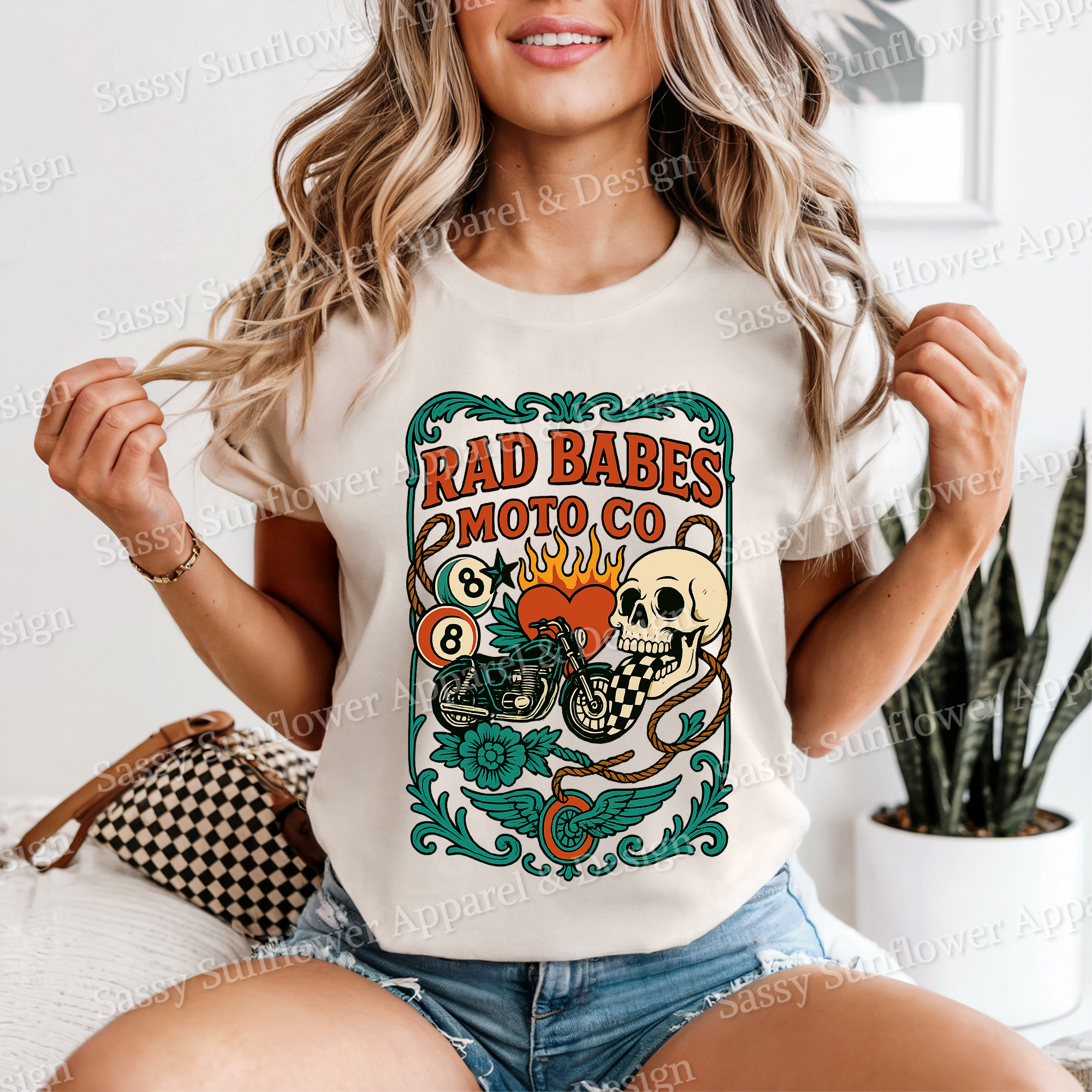 Bad Habits Rodeo Co Graphic Tee - Comfort Colors 1717 Tee